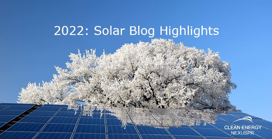 2022 Solar Blog Highlights
