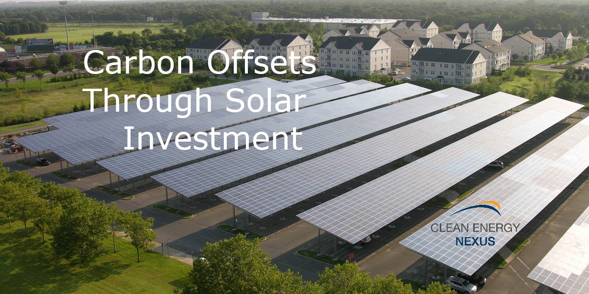 Carbon Offsets Through Solar Investment